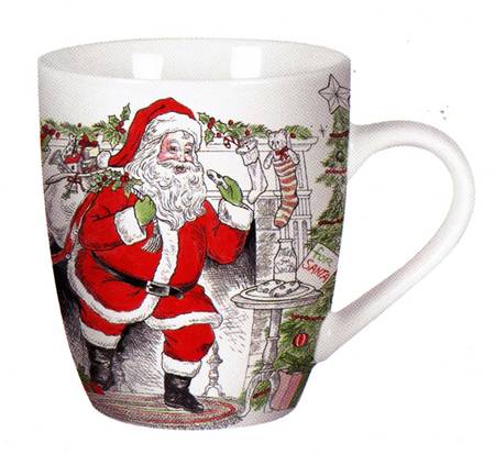 Vintage Holiday Mug