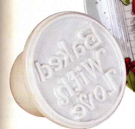 Vintage Holiday Cookie Mold/Press