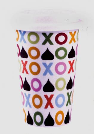 Hugs and Kisses Travel Tumbler & Silicone/Plastic Lid