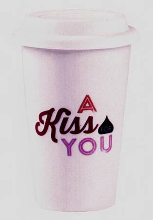 Hugs and Kisses Travel Tumbler & Silicone/Plastic Lid