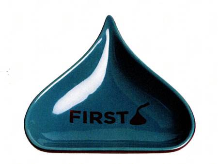 Sweet Kisses Tidbit Plate