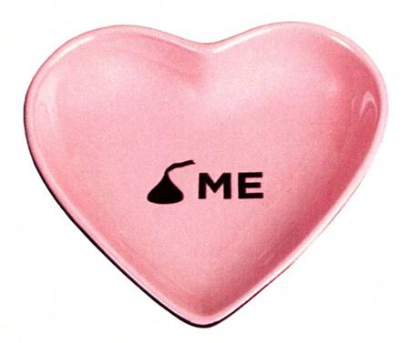 Sweet Kisses Tidbit Plate