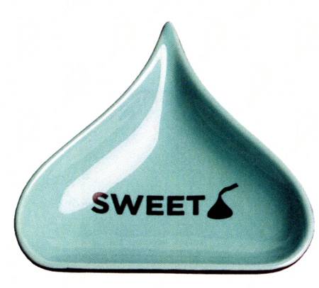 Sweet Kisses Tidbit Plate