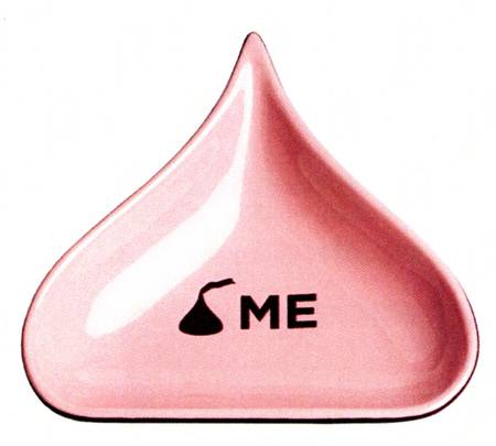 Sweet Kisses Tidbit Plate