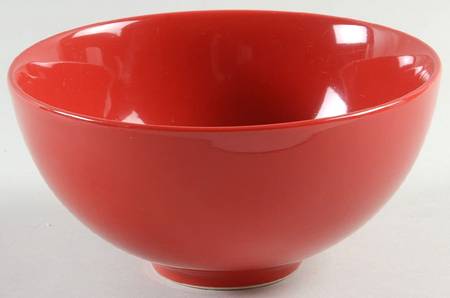 Cranberry Frost Soup/Cereal Bowl