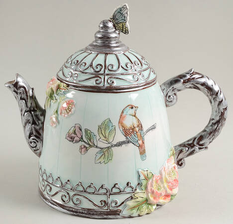 English Garden Teapot & Lid