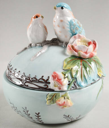 English Garden Round Box & Lid