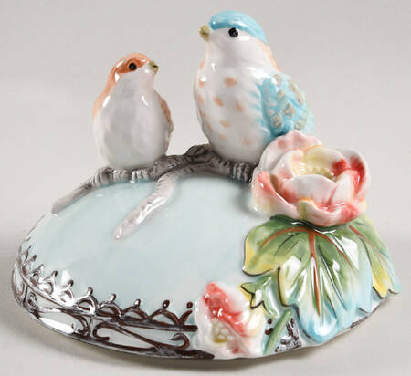 English Garden Lid for Round Box