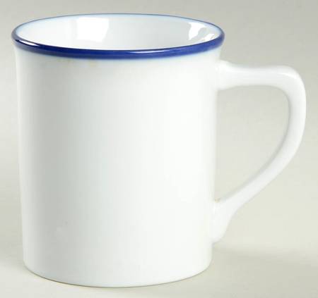 Bistro Blue Mug