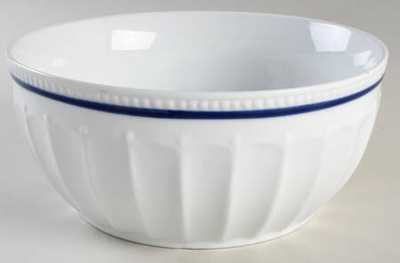 Bistro Blue 10" Round Serving Bowl