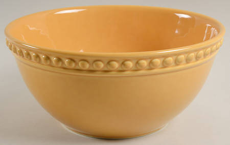Delmar Mustard 10" Round Serving Bowl
