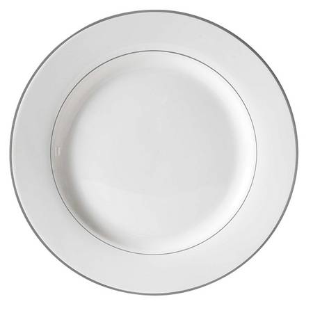Caterer's White Dinnerware (Platinum Trim) by Fitz &amp; Floyd