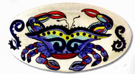 Coastal Collection 12" Oval Tray