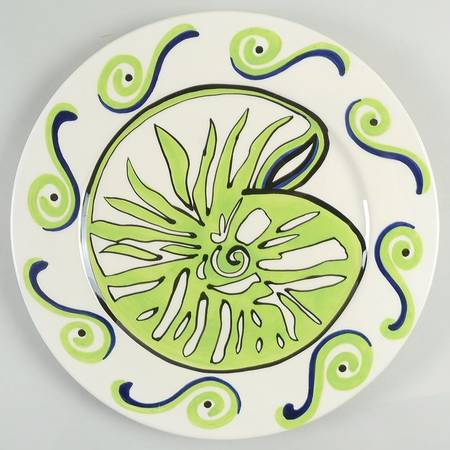 Coastal Collection Service Plate (Charger) by Caffco