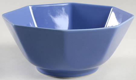 Total Color Spectrum Lavendar (Octagonal) 7" Octagonal Vegetable Bowl