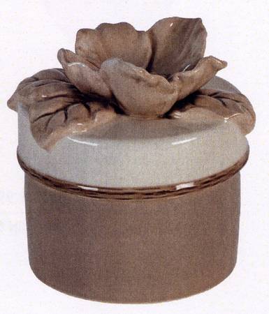 Meadow Blooms 3" Round Box & Lid