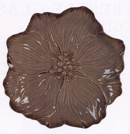 Meadow Blooms 8" Flower Shape Plate