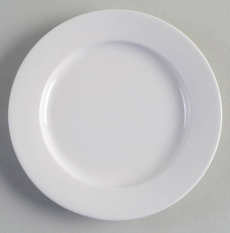 Broad Rim Canape Plate