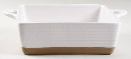 Farmstead White 11" Square Baker