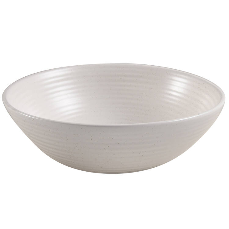 Farmstead White 11" Round Serving Bowl
