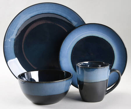 Bellevue Blue 4 Piece Place Setting