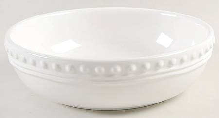 FOP13 White Individual Dinner Bowl