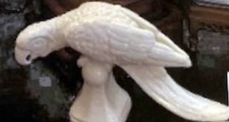 Parrot (White) Parrot Figurine