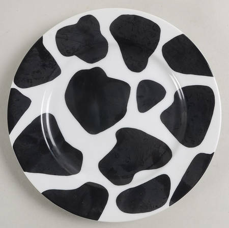 Collage (Black Spots on White) by Fitz &amp; Floyd