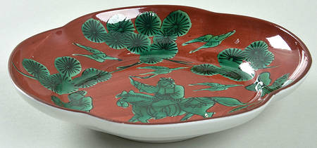 Chinese Horseman Large Ashtray