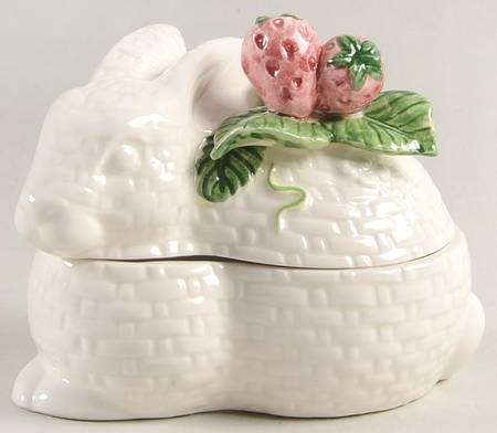 Strawberry Rabbit Box & Lid