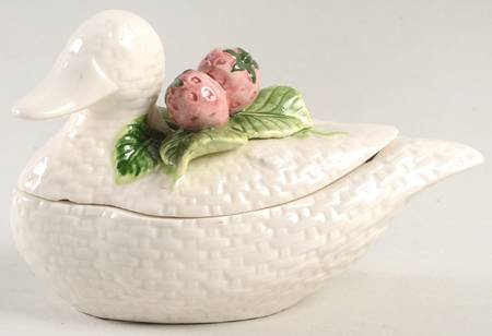 Strawberry Duck Box & Lid