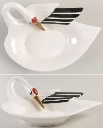 Imperial Crane Large Ashtray