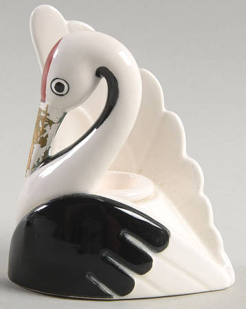 Imperial Crane 4" Candlestick