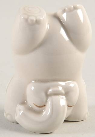 Elephant Elephant Tumbling Figurine on Head