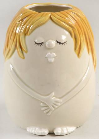 Bob, Carol, Ted, Alice 4" Vase