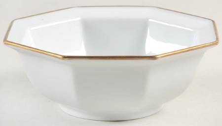Etoile Blanche (White) Rim Fruit/Dessert (Sauce) Bowl