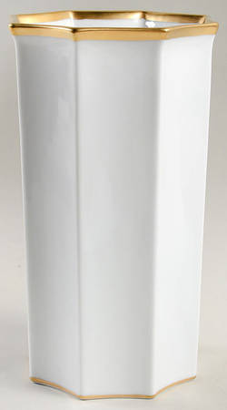 Etoile Blanche (White) 8" Vase