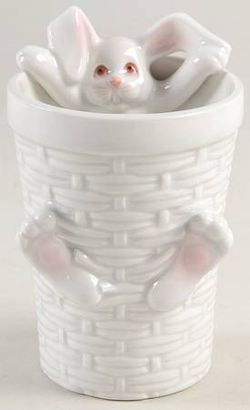 Bunny China Bathroom Tumbler