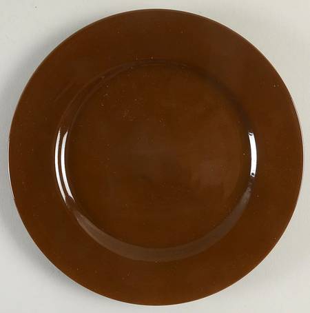 Total Color Brown (Round) Bread & Butter Plate