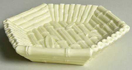 Bamboo Cream Large Ashtray