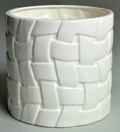 Ribbon Weave 5" Planter