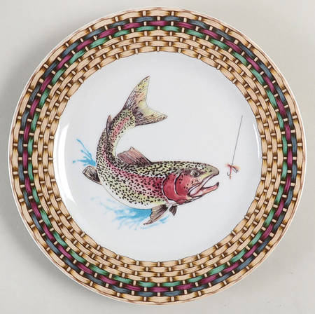 Fish Tales Salad Plate