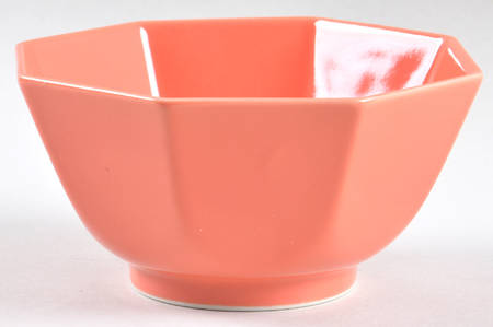 Total Color Spectrum Apricot (Round) 5" Octagonal Vegetable Bowl