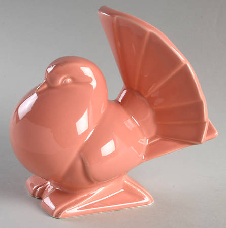 Total Color Spectrum Apricot (Round) Figural China Bookend