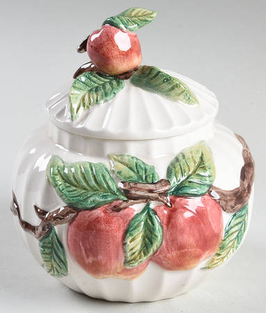 Mcintosh Red Sugar Bowl & Lid