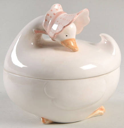 Gladys Duck Butter Tub & Lid