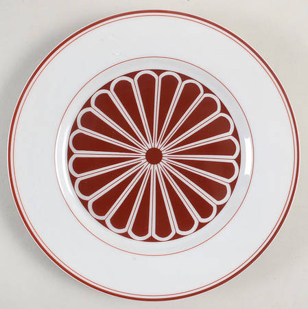 Imperial Crest Cinnabar by Fitz &amp; Floyd