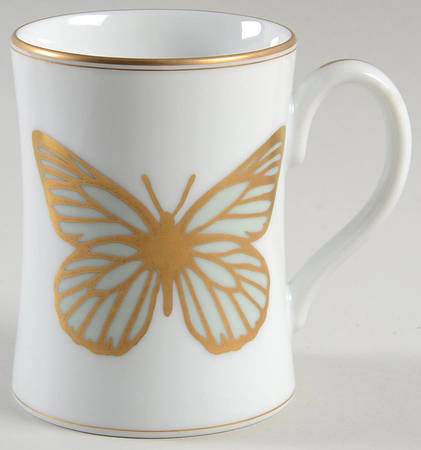 Golden Butterfly Mug