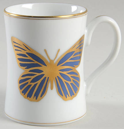 Golden Butterfly Mug