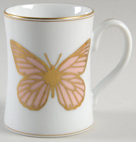 Golden Butterfly Mug
